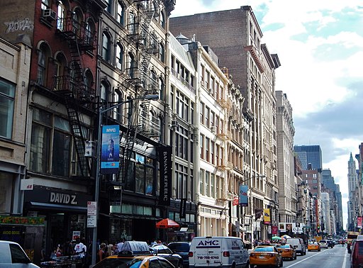Photo of Broadway Street in New York City